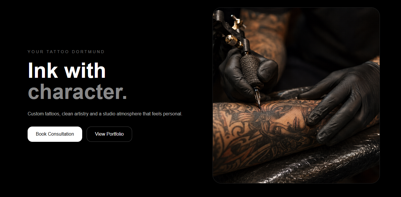 Modernes Tattoo Studio